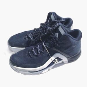 Basketball Shoes . Size: 10.5 . Great Wall Adiprene . Navy & White . Adidas